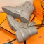 Hermes Veo Ankle Boots Gray Handmade