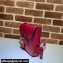 Gucci Small Messenger Bag with Double G 648934 Leather Red 2021