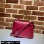 Gucci Small Messenger Bag with Double G 648934 Leather Red 2021