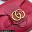 Gucci Small Messenger Bag with Double G 648934 Leather Red 2021