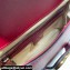 Gucci Small Messenger Bag with Double G 648934 Leather Red 2021
