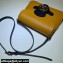 Gucci Small Messenger Bag with Double G 648934 Leather Yellow/Black 2021