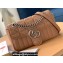 Gucci Aria Collection GG Marmont Mini Shoulder Bag 446744 Rose Beige 2021