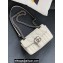 Gucci Aria Collection GG Marmont Mini Shoulder Bag 446744 White 2021