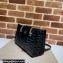 Gucci Aria Collection GG Marmont Small Tote Bag 681483 Black 2021