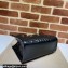 Gucci Aria Collection GG Marmont Small Tote Bag 681483 Black 2021