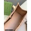 Gucci Aria Collection GG Marmont Small Tote Bag 681483 Rose Beige 2021