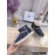 UGG x Louis Vuitton Shearling Lining Ankle Boots Dark Blue 2021