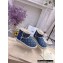 UGG x Louis Vuitton Shearling Lining Ankle Boots Blue 2021