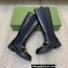 Gucci Horsebit High Boots Black with Chain 2021