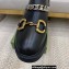 Gucci Horsebit Chelsea Boots Black with Chain 670393 2021