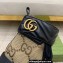 Gucci Ankle Boots Black/Beige with Double G 678984 2021