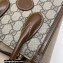 Gucci Mini tote bag with Interlocking G 671623 Coffee 2021