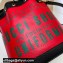 Gucci 100 Mini Bucket Bag 676682 Red Leather 2021