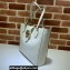 Gucci Small Tote Bag with Double G 652680 White 2021