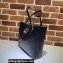 Gucci Small Tote Bag with Double G 652680 Black 2021