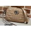 Gucci Aria Collection GG Marmont Mini Shoulder Bag ‎634936 Rose Beige 2021