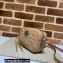 Gucci Aria Collection GG Marmont Mini Shoulder Bag ‎634936 Rose Beige 2021