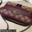 Gucci Ophidia GG Mini Bag with Web 517350 GG Canvas Burgundy 2021