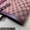 Gucci Ophidia GG Medium Tote Bag 631685 GG Canvas Burgundy 2021