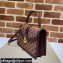Gucci Ophidia Small Top Handle Bag with Web 651055 GG Canvas Burgundy 2021
