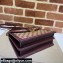 Gucci Ophidia Small Top Handle Bag with Web 651055 GG Canvas Burgundy 2021
