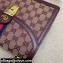 Gucci Ophidia Small Top Handle Bag with Web 651055 GG Canvas Burgundy 2021