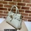 Gucci Small Top Handle Bag with Double G 658450 White 2021