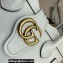 Gucci Small Top Handle Bag with Double G 658450 White 2021
