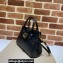 Gucci Small Top Handle Bag with Double G 658450 Black 2021