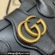 Gucci Small Top Handle Bag with Double G 658450 Black 2021