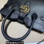 Gucci Small Top Handle Bag with Double G 658450 Black 2021