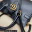 Gucci Small Top Handle Bag with Double G 658450 Black 2021