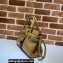 Gucci Small Top Handle Bag with Double G 658450 Web Beige 2021