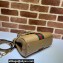 Gucci Small Top Handle Bag with Double G 658450 Web Beige 2021