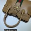 Gucci Small Top Handle Bag with Double G 658450 Web Beige 2021