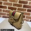 Gucci Small Messenger Bag with Double G and Web 648934 Leather Beige 2021