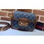 Gucci Horsebit 1955 Mini Shoulder Bag 658574 GG Denim Blue 2021