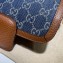 Gucci Horsebit 1955 Mini Shoulder Bag 658574 GG Denim Blue 2021
