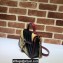 Gucci Diagonal GG Marmont Mini Top Handle Bag 583571 Black/Beige 2021