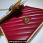 Gucci Diagonal GG Marmont Mini Top Handle Bag 583571 Navy Blue/Beige/Red 2021