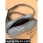 Gucci Aria Collection GG Marmont Small Shoulder Bag 447632 Grey 2021