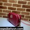 Gucci Diagonal GG Marmont Small Shoulder Bag 447632 Red/Pink 2021