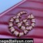 Gucci Diagonal GG Marmont Small Shoulder Bag 447632 Red/Pink 2021