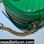 Gucci Diagonal GG Marmont Small Shoulder Bag 447632 Green 2021