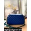 Gucci Diagonal GG Marmont Small Shoulder Bag 447632 Blue 2021