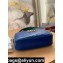 Gucci Diagonal GG Marmont Small Shoulder Bag 447632 Blue 2021