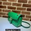 Gucci Diagonal GG Marmont Small Shoulder Bag 443497 Green 2021