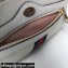 Gucci Ophidia GG Mini Bag with Web 517350 Leather White 2021