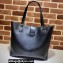 Gucci Medium Tote Bag with Double G 649577 Black 2021